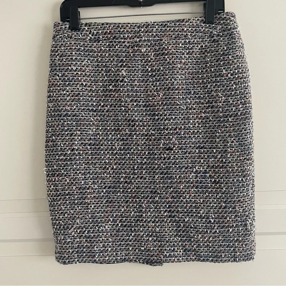 Sandro Boucle Tweed Pencil Skirt 30394